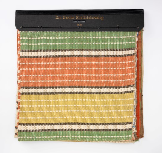 Else Poulsson, interior textiles, cotton and artificial silk, Den Norske Husflidsforening, ca. 1937.