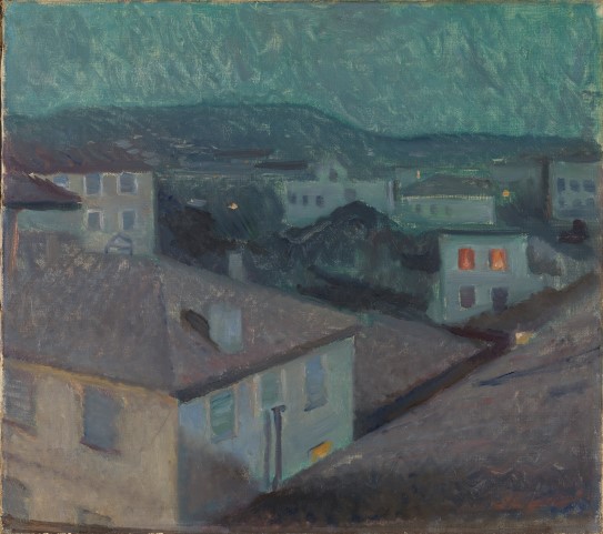 Edvard Munch, Natt i Nice, 1891.