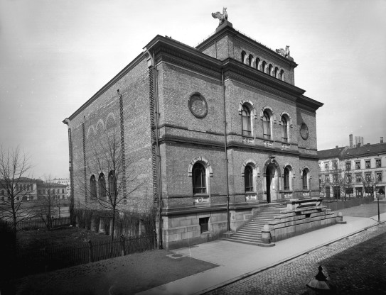 Skulpturmuseet, ca. 1885.