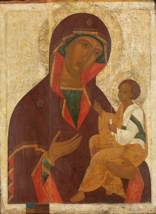 Novgorod School, Mother of God Gruzinskaya, 1500–1550