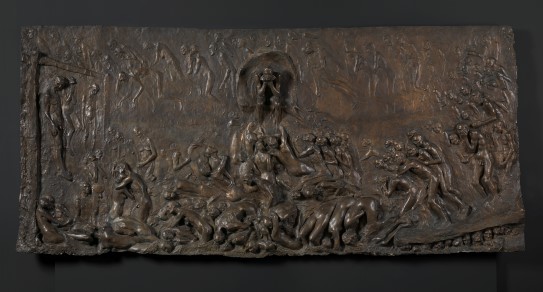 Gustav Vigeland, «Hell», cast in bronze by Ernst Poleszynski, 1897