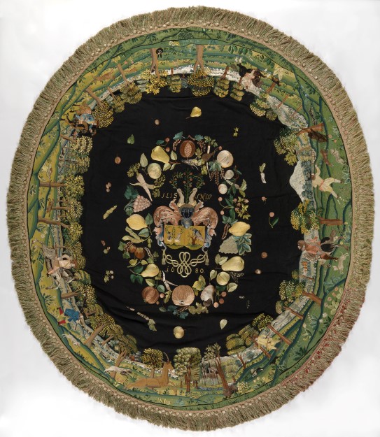 Uidentifisert kunstner, «Bordduk», 1680