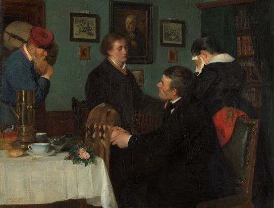 Harriet Backer, »The Farwell», 1878
