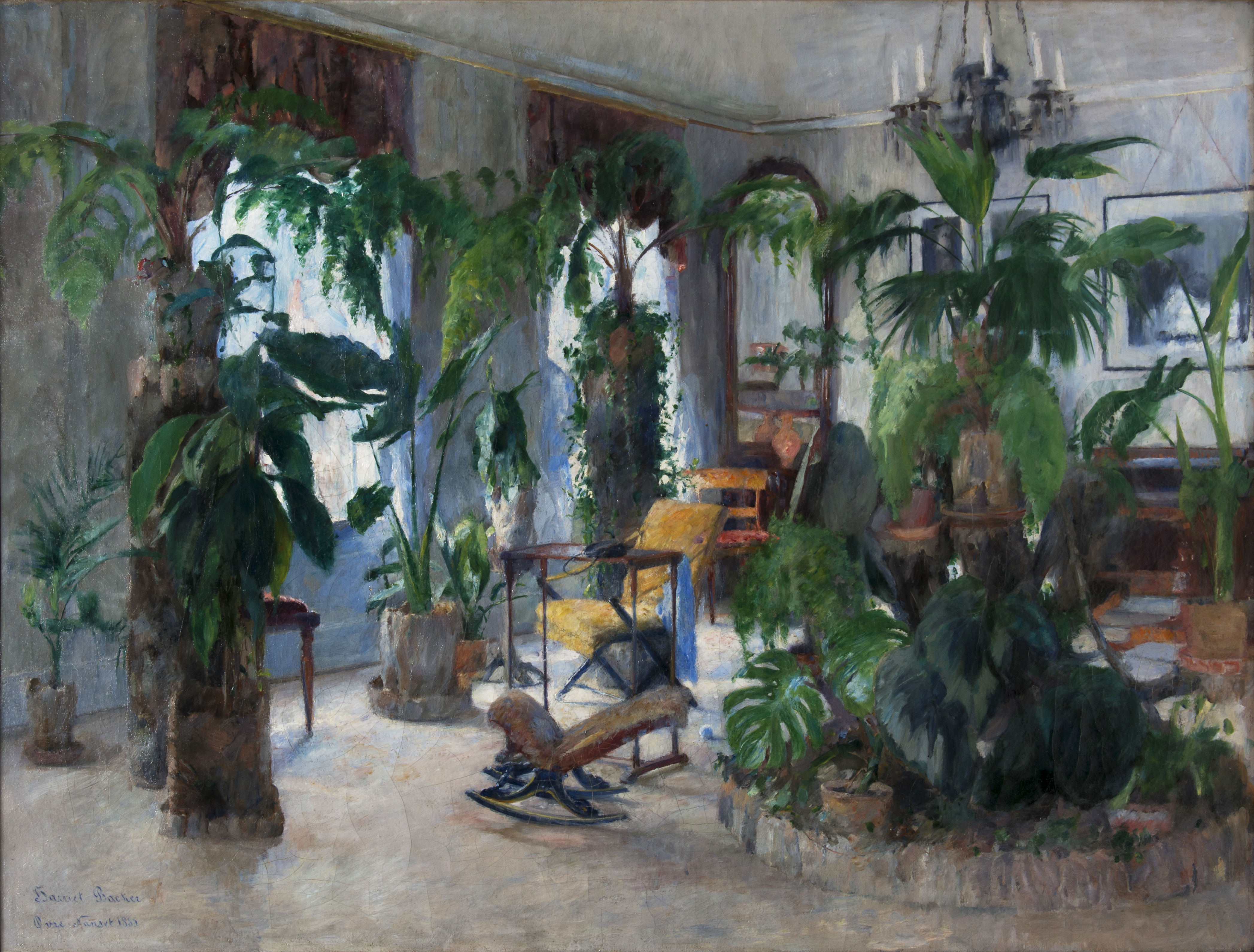 Harriet Backer, Interiør fra Øvre Nanset,