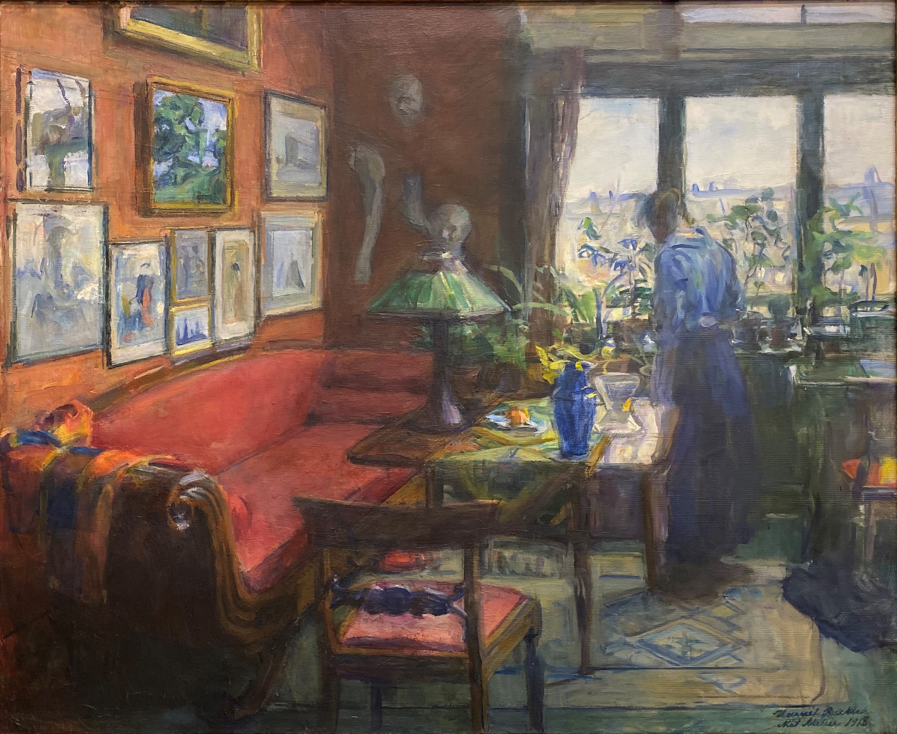 Harriet Backer, «Mitt atelier», 1918
