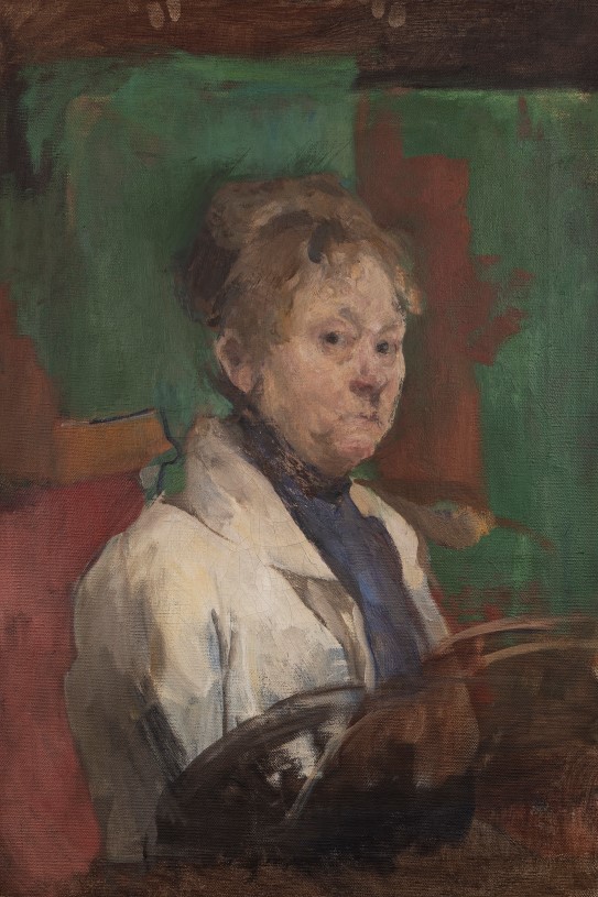 Harriet Backer, «Selvportrett», ca. 1910