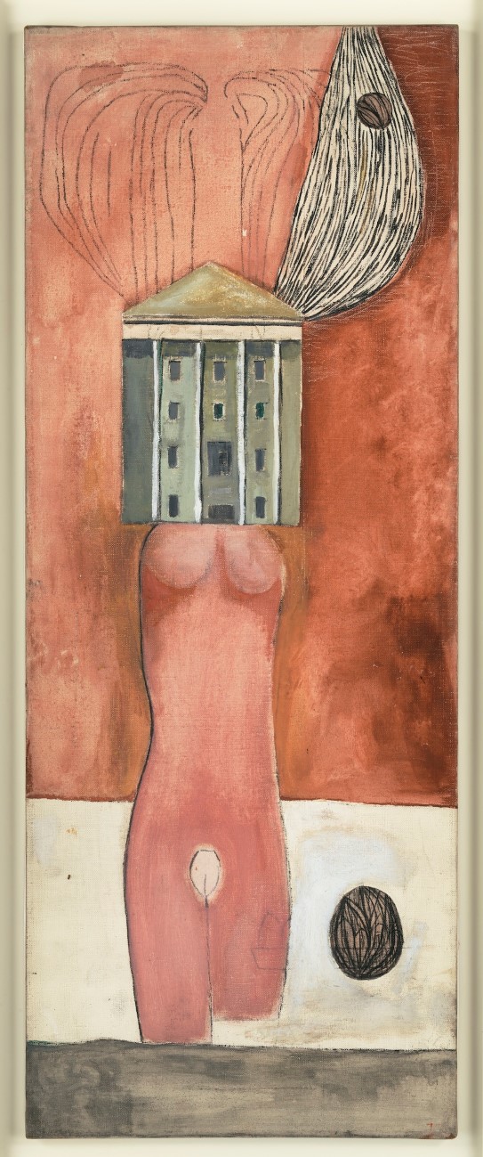 Louise Bourgeois, Femme Maison, 1946-1947.