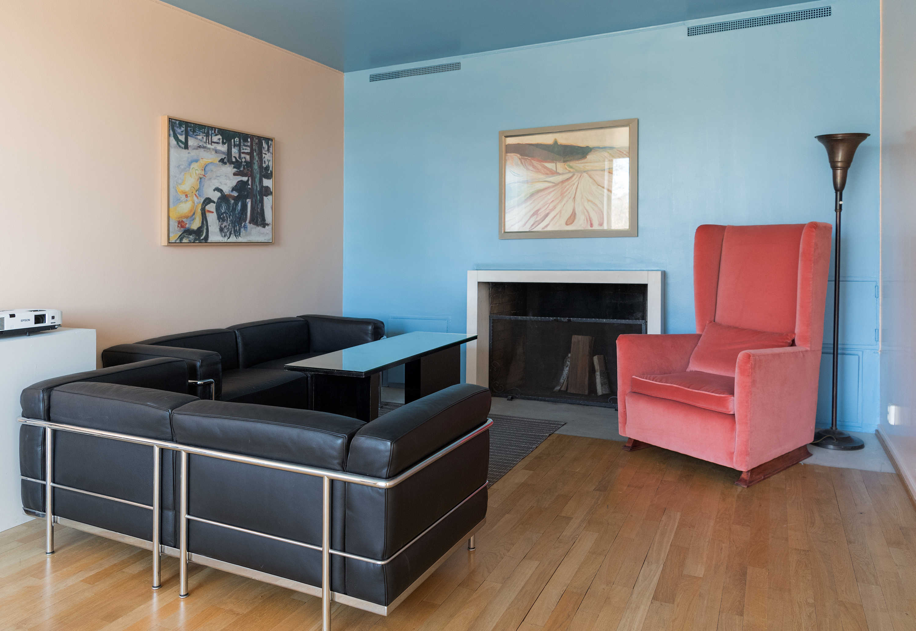 Villa Stenersen - Biblioteket