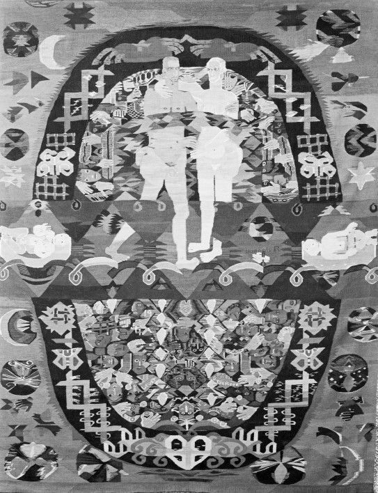 Hannah Ryggen, «Vi lever på en stjerne», 1958–1959