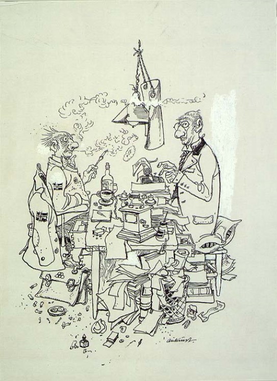Kjell Aukrust, «Flåklypa Tidende – avisen med egen pakkedisk», 1977