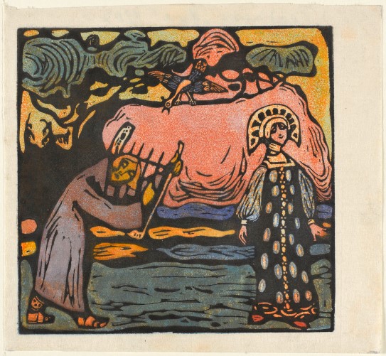Wassily Kandinsky, "The Lyre", 1907.