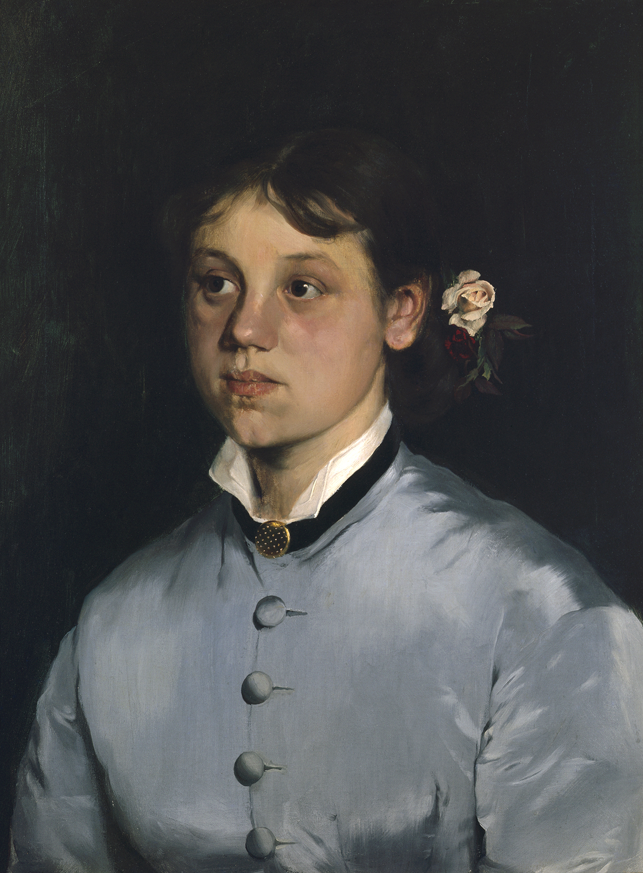 Asta Nørregaard, «Portrett av Maggie Plahte», 1881.