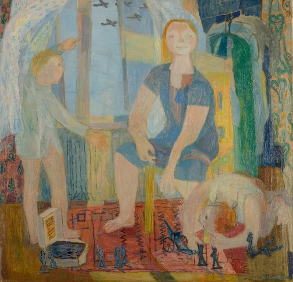 Else Hagen, «Tinnsoldater» (utsnitt), 1945. Munchmuseet (Rolf E. Stenersens gave til Oslo by)