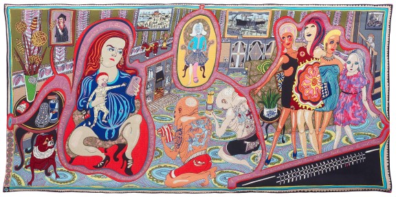 Grayson Perry, The Adoration of the Cage Fighters, 2012
