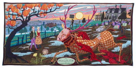 Grayson Perry, The Upper Class at Bay, 2012