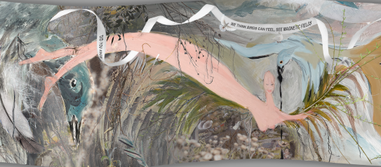 Laure Prouvost, «Untitled (Floating tapestry)», 2022