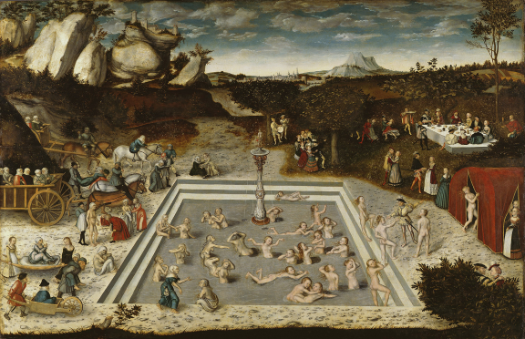 Lucas Cranach d.e., «The Fountain of Youth», 1546