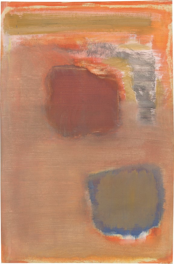 Mark Rothko, Uten tittel, ca. 1949, National Gallery of Art, Washington, gave fra The Mark Rothko Foundation, Inc., 1986.43.257  Maleri på papir