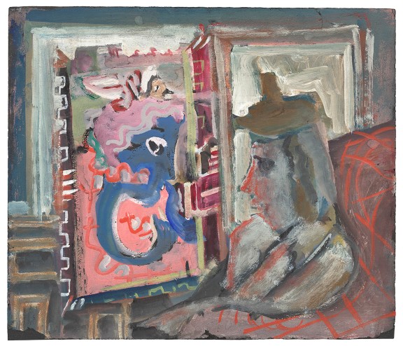 Mark Rothko, Uten tittel, ca. 1938, National Gallery of Art, Gave fra The Mark Rothko Foundation, Inc., 1986.56.511 Maleri på papir