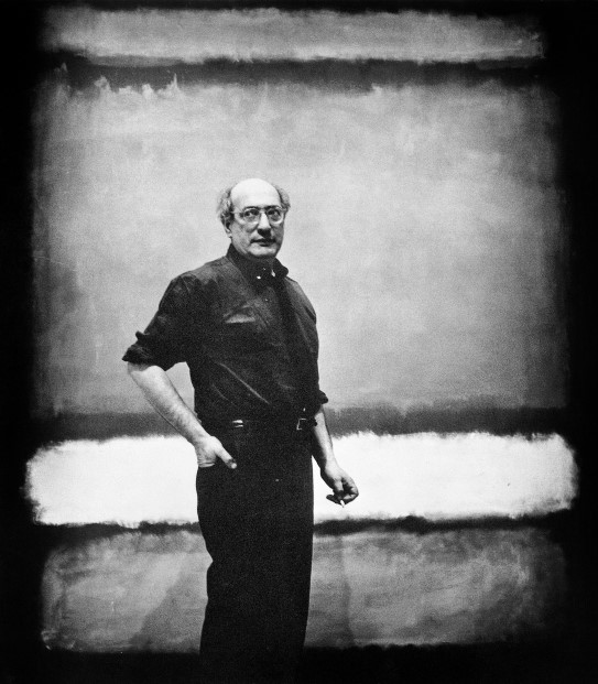 Portrett av Mark Rothko. Portrett av Mark Rothko.