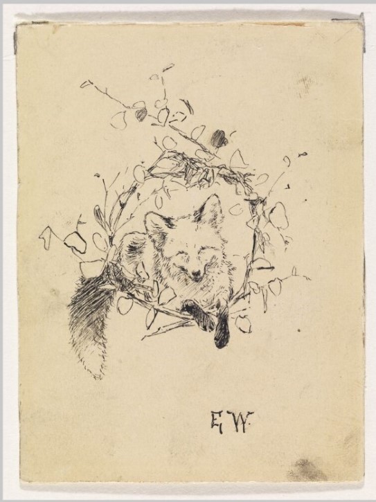 Erik Werenskiold, Reven, 1883 – Foto: Dag A. Ivarsøy / Nasjonalmuseet