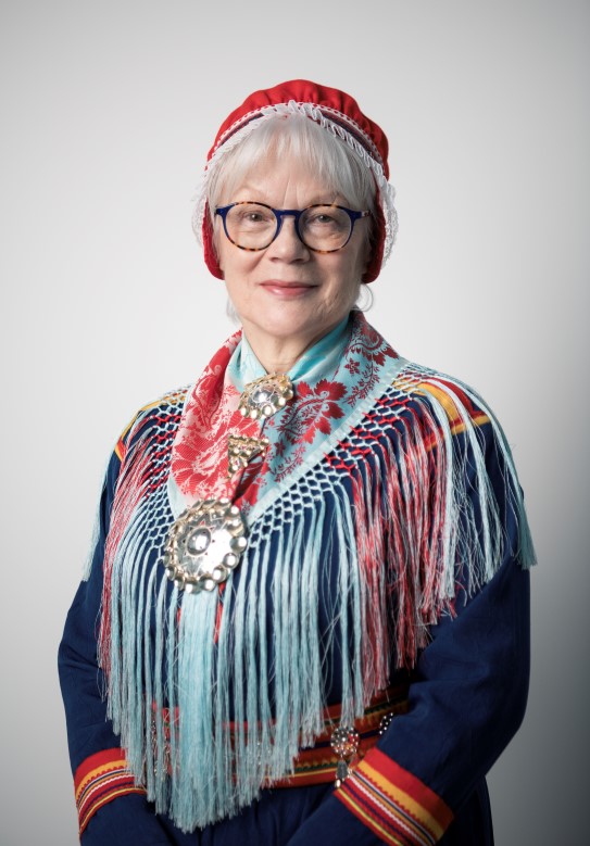 Britta Marakatt-Labba. Govven: Nasjonalmuseet / Annar Bjørgli