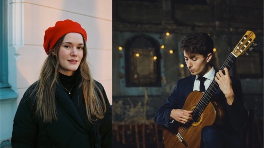 Foto t.v.: Fredrikke Wiheden. Foto t.h.: Olivia da Costa
