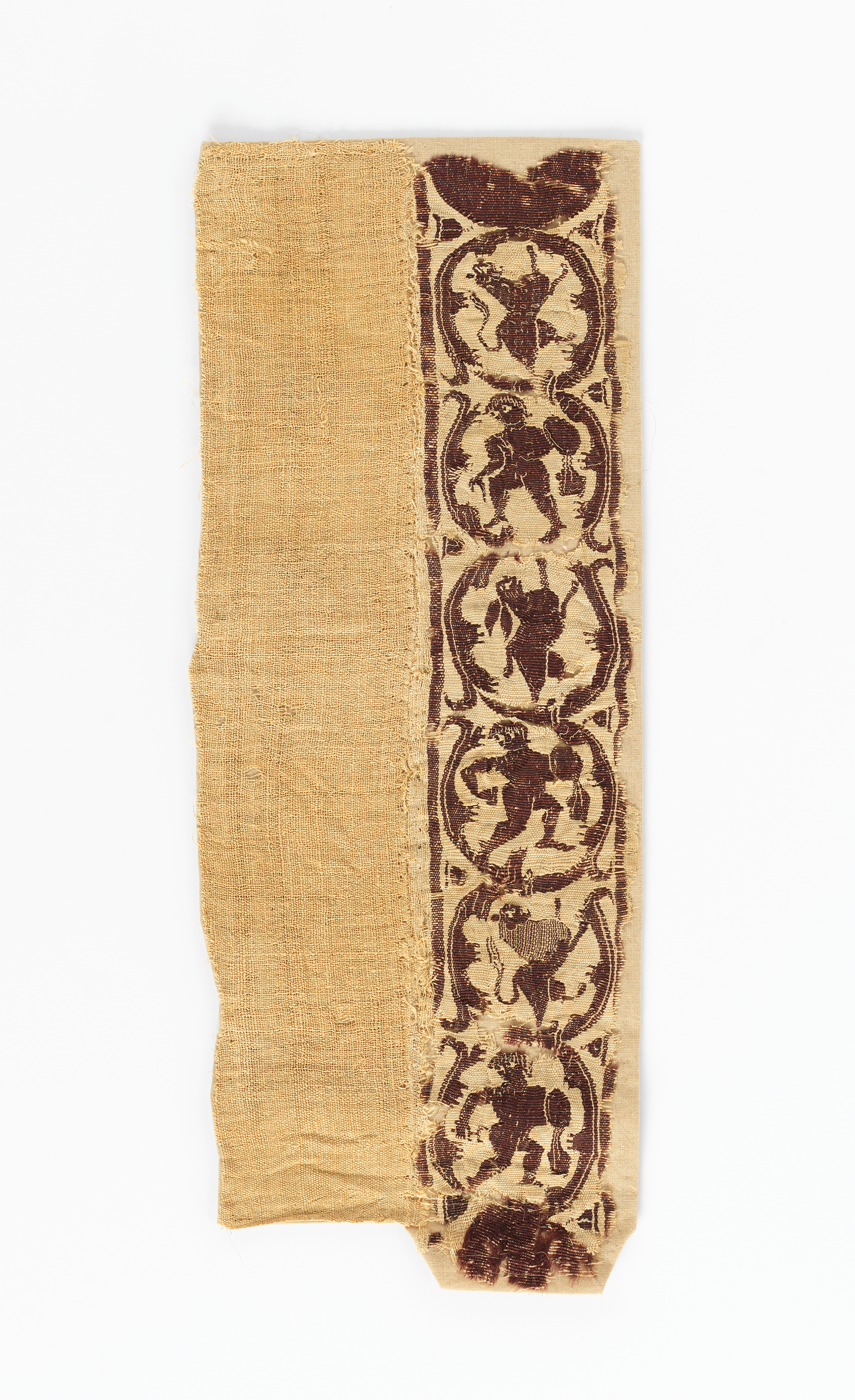 Billedvev i gobelinteknikk. Datert c. mellom år 100-300.